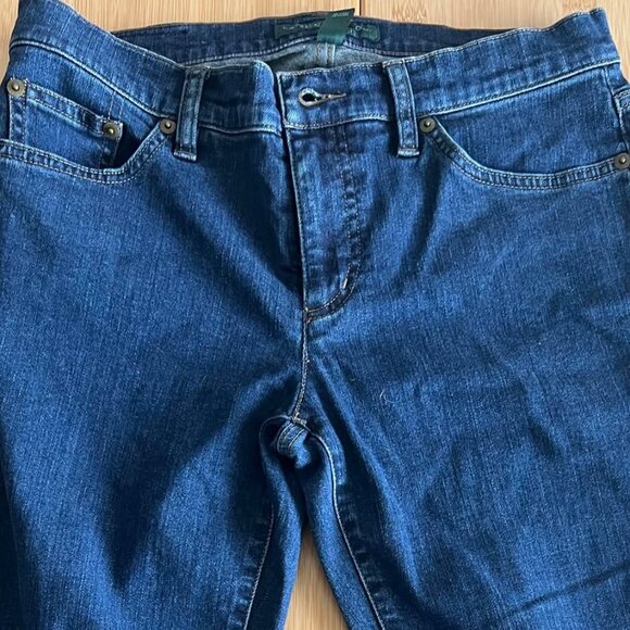 Women’s Lauren Ralph Lauren LRL classic midrise blue jeans size 6 - Picture 4 of 5